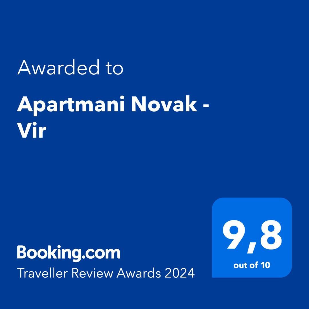 Apartmani Novak - Vir Bagian luar foto
